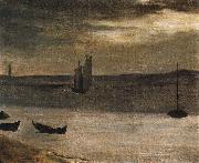 Edouard Manet Le Bassin d'Arcachon oil painting artist